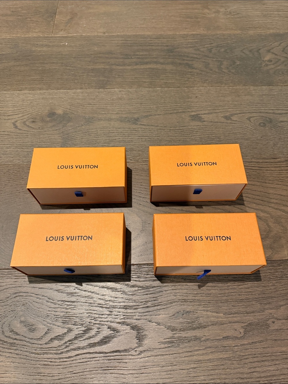 Louis Vuitton Orange Sunglasses Boxes - Set of 4